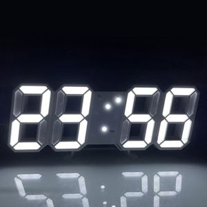Reloj LED Digital 3D de Gran Tamaño, Reloj Electrónico de Pared Creativo de Alta Gama para el Hogar, Escritorio, Sala de Estar, Analógico-Digital - Product Image 6