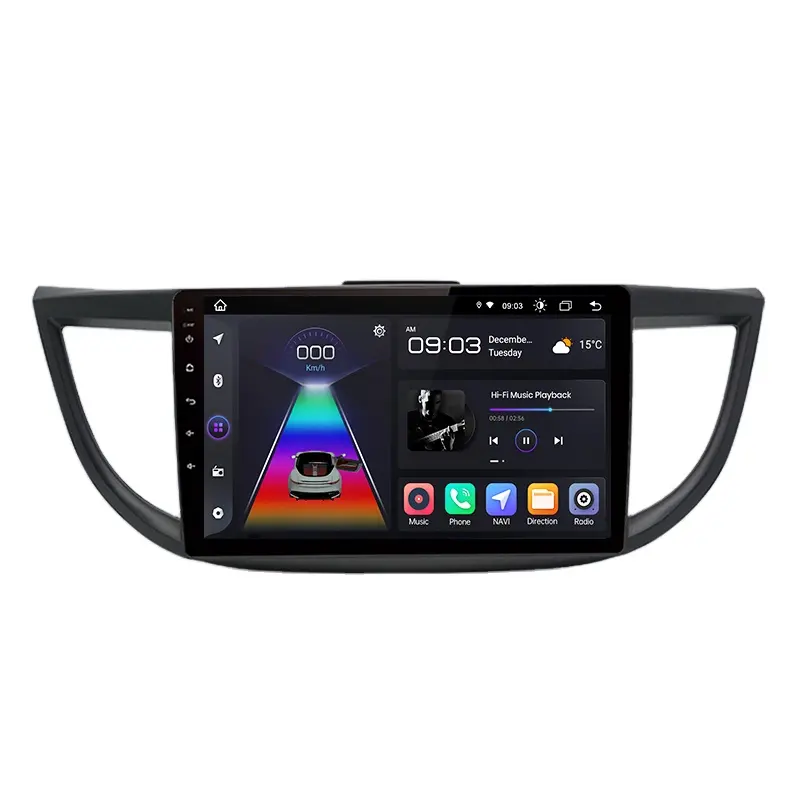 Junsun V1 Wireless CarPlay Android Auto Car Radio Navigation for Honda CRV CR-V 2012-2016 EU Stock Car Autoradio Multimedia