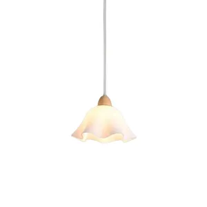 Abat-jour en acrylique blanc minimaliste lampe suspendue à manger maison déco lustre intérieur lumières