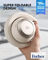 Anker Soundcore Space One Pro 60h无损音频高分辨率无线游戏耳机舒适贴合6麦克风自适应有源噪声