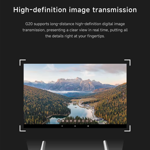 Skydroid G20 điều khiển từ xa 6nm Bộ vi xử lý 2.4GHz/5.8GHz băng tần kép 7inch độ nét cao hiển thị 30km Truyền hình ảnh PVC - Product Image 6