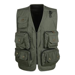 Gilet Multifunzionale con Tasche Multiple per Uomo, Abbigliamento Estivo da Viaggio, Giacca Senza Maniche - Product Image 2