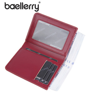 Baellerry Women's Bi-fold <b>Wallet</b> 4 Inch Thin Multifunctional Card <b>Holder</b> With Multiple Slots For Everyday Use - Product Image 2