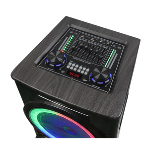 JRA Portable <b>Speaker</b> 3060W Dual <b>Microphone</b> Bluetooth Karaoke Outdoor Party Use - Product Image 3
