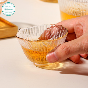 Huiyi Glass Japanese Style Thickened Glass Kung Fu <b>Tea</b> <b>Set</b> With Lid Heat Resisting Fairness <b>Cup</b> For Home Use - Product Image 4
