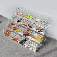 Aquarium pour poissons Betta, aquarium écologique multi-couches, aquarium pour poissons Betta démontable