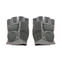 Gants de sport légers à demi-doigts avec logo personnalisé, fermeture auto-agrippante, unisexe, respirants, séchage rapide, pour la musculation en extérieur