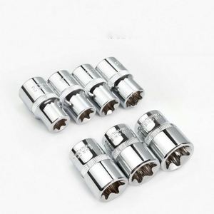 TEBAK Crv Material 14 unids/set E Torx Star hembra Bit Sockets Set 1/<span class=keywords><strong>2</strong></span> "<span class=keywords><strong>3</strong></span>/8" 1/4 "Drive E4 - E24 herramientas de reparación juego de herramientas de mano manga - Product Image 3