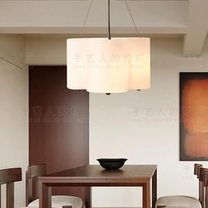 Lampe suspendue minimaliste moderne, lumière chaude Led ronde de 43cm, pour Restaurant, salon de thé, comptoir de bar, Style design - Product Image 5