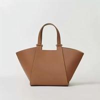 Sacs à main de luxe pour femmes en gros avec poignée supérieure, en cuir PU végétalien de haute qualité, logo personnalisé, sacs seau tendance pour femmes