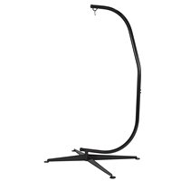 Support de chaise suspendue d'extérieur Danlong, modèle C, en acier robuste, uniquement le support pour chaise suspendue ou balançoire.