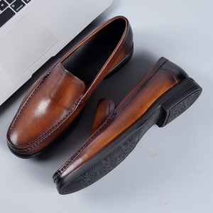 Nouvelles Chaussures Habillées en Cuir Pleine Fleur pour Hommes Style Oxford et Mocassins Décontractés pour Toutes Saisons – Idéales pour les Affaires et les Occasions Formelles - Product Image 4