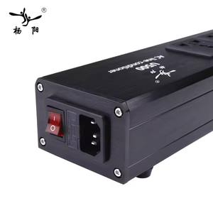 YYAUDIO <span class=keywords><strong>prise</strong></span> 5 positions 15A 50-60KHz haut de gamme <span class=keywords><strong>Hifi</strong></span> cinéma Audio filtre d'alimentation secteur Audio bruit puissance conditionneur puissance purificateur - Product Image 3