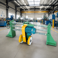 Broyeur à rouleaux XM250 sur site pour le recyclage des pneus usagés, concasseur, broyeur de rouleaux sans démontage de la machine