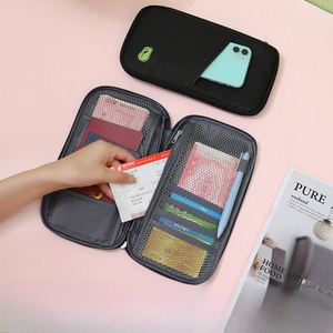Portefeuille de voyage - <span class=keywords><strong>Porte</strong></span>-passeport et organiseur de documents pour cadeaux promotionnels - Product Image 3