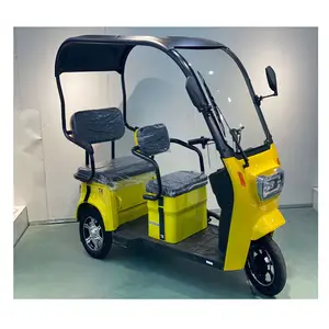 Novo modelo auto 3 roda elétrica rickshaw/scooter do passageiro