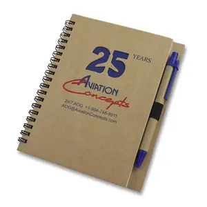 Heiße neue Produkte a5 funky Briefpapier Notebook mit Stift halten