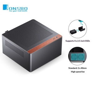 Caja de Ordenador de Escritorio Mini-ITX de Aleación de Aluminio Qiao Si <span class=keywords><strong>Bo</strong></span> N10, Compacta, Portátil y Transpirable, Caja de <span class=keywords><strong>PC</strong></span> NV10 - Product Image 6