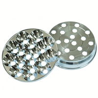 Réflecteur en alliage d'aluminium à 18 lampes, coupelle haute réflexion pour lampe torche LED, pièces de rechange OEM, personnalisation disponible