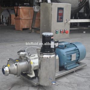 CE hijyenik tasarım gıda sınıfı gaz-sıvı-katı karıştırma sıhhi çok amaçlı yüksek viskoziteli düşük kesme çift ikiz vidalı pompa - Product Image 5