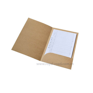 ผู้ถือไฟล์กระดาษธรรมดาที่กำหนดเองราคาถูกพร้อมชื่อบริษัทของคุณ - Product Image 1