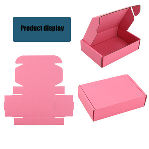 Caixas de Envio Rígidas Recicláveis com Logotipo Personalizado em Relevo, Laminação Fosca com Revestimento UV, para Pequenas Empresas, em Papelão Ondulado. - Product Image 3
