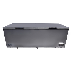 Congélateur coffre commercial grande capacité à air direct, 2 portes, contrôle numérique de la température pour supermarchés et restaurants - Product Image 2