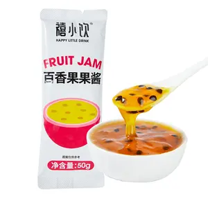 Passion Fruit Jam Small Package Easy to Take Passionfruit Jam with Pulp Seeds