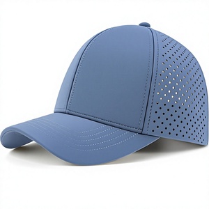 Casquette Snapback Bleue à 6 Panneaux en Maille Respirante et Ajustable Unisexe pour Activités de Plein Air Printemps-Été Adulte - Product Image 2