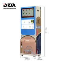 DKM cadeaux de voyage défi souvenir distributeur automatique de pièces de monnaie pour les événements de la station