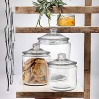 Longshuo – Lot de 24 bocaux de conservation alimentaire modernes en verre acrylique transparent de 400 ml avec anneau d'étanchéité en silicone, portables et grands, pour une conservation optimale de la fraîcheur