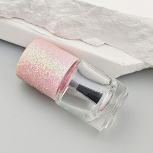 Flacons de vernis à ongles en verre vides en gros, 5 ml, 10 ml, forme ronde transparente, flacons de vernis à ongles <span class=keywords><strong>FC113</strong></span> - Product Image 5