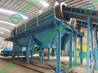 Machine de recyclage des déchets électroniques, équipement de traitement des déchets de processeurs, alliage d'acier inoxydable pour la séparation automatique du plastique, haute capacité
