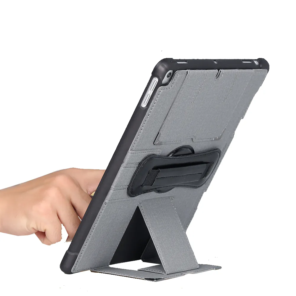 Yeedan mano tenere rotazione impermeabile Anti-fouling tessuto copertura per iPad Pro 12.9 pollici con Slot per matita Logo personalizzato