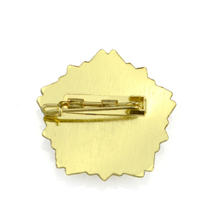 Die Cast Quân Sự Huy Hiệu Quân Đội Cảnh Sát Trưởng Sao Tùy Chỉnh Men Kim Loại Huy Hiệu - Product Image 3