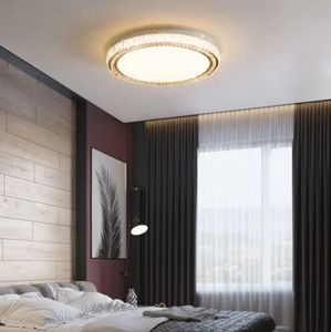 OEM Zeal Lighting Plafonnier moderne en cristal pour la maison, le bureau Design intelligent LED pour la chambre à coucher, le salon et la décoration Base en fer IP44 - Product Image 3