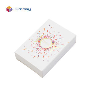 Personal personalizado famoso impresión a todo Color oro estampado en caliente en caja 54 cartas papel póquer cubierta Joker Mesa juego de cartas - Product Image 1