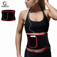 Ceinture de sudation transfrontalière en néoprène polyester absorbant la transpiration aux ions d'argent pour l'exercice, la combustion des graisses, le fitness et la course à pied