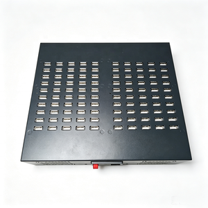 Station de charge USB multiport CE FCC Rohs <span class=keywords><strong>HUNDA</strong></span> 100 ports 450W Chargeur USB rapide de bureau pour hôtel école centres commerciaux - Product Image 6