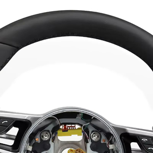 Volante de Cuero Personalizado Retrofit para Boxster Taycan <span class=keywords><strong>Carrera</strong></span> <span class=keywords><strong>GT</strong></span> 912 914 918 <span class=keywords><strong>924</strong></span> 928 930 959 968 - Product Image 5