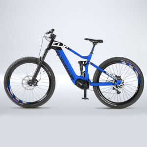 Elyx Smart <span class=keywords><strong>2020</strong></span> Carbon <span class=keywords><strong>Frame</strong></span> 17.5 inch Bike Battery 36V MTB Electric Bike <span class=keywords><strong>43</strong></span> Miles Range Full Suspension Down Hill Bike Adult - Product Image 1