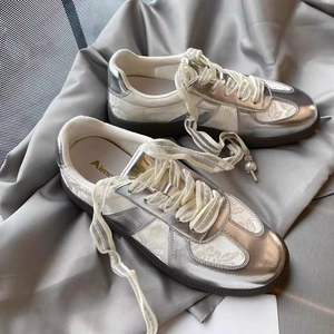 T1NDT Custom Retro Unisex Classic Suede Shoes Moda Deportes Tenis <span class=keywords><strong>Zapatos</strong></span> casuales <span class=keywords><strong>Zapatos</strong></span> <span class=keywords><strong>de</strong></span> suela gruesa <span class=keywords><strong>para</strong></span> hombres y mujeres - Product Image 4