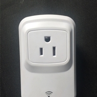 Boîtier de prise intelligente WIFI standard américain 100*60*35mm boîtier de capteur rideau coque à induction CN177