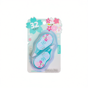 Uetbo Correction Tape 5Mm 3M Refillable Sakura Design For School Office Use - Product Image 1