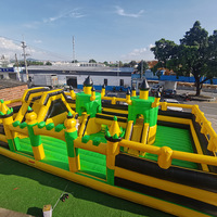 Castillo Inflable de Grado Comercial con Tobogán, Varios Temas y Estilos, en Venta