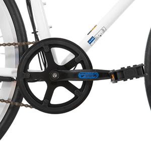 JOYKIE Hiland <span class=keywords><strong>28</strong></span> pollici elettrico ibrido 36V tecnologia digitale telaio in acciaio leggero a velocità singola per il tempo libero quotidiano in bicicletta - Product Image 3