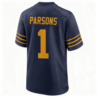 Jahitan Berkualitas Terbaik Dapat Disesuaikan # 1PARSONS # 11 REED # 10 CINTA # 12 RODGERS Jersey Sepak Bola Amerika