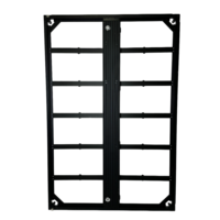 Écran LED suspendu extérieur P3 P4, panneau d'affichage numérique 768x1152mm, signalétique publicitaire commerciale
