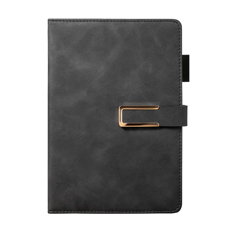 Custom logo Hardcover Notebook A5 Pu Leather Hardcover Gift unique notebook journal plan book