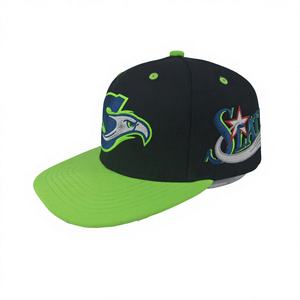 <span class=keywords><strong>Gorra</strong></span> Deportiva Personalizada con Diseño Exclusivo SS26 Seattle New Leader Downtown Football SEA Helmet S Lime, <span class=keywords><strong>Gorra</strong></span> de Béisbol con Cierre a Presión del Equipo de Fútbol Urbano - Product Image 1